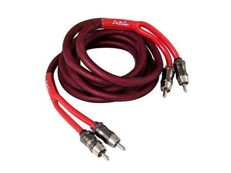 Кабель RCA, 2 канала, 3м, витая пара, двойной экран, бескислородная ...
