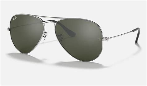 RAY BAN AVIATOR MIRROR Polarized Silver – SPR Motorsports & Marine