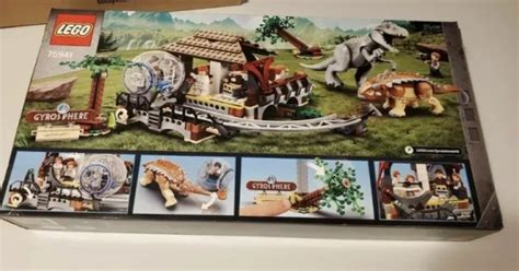 LEGO 75941 SEALED NEW Jurassic World Indominus Rex V Ankylosaurus £140. ...