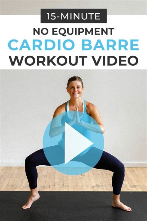 Minute Low Impact Cardio Barre Workout Nourish Move Love