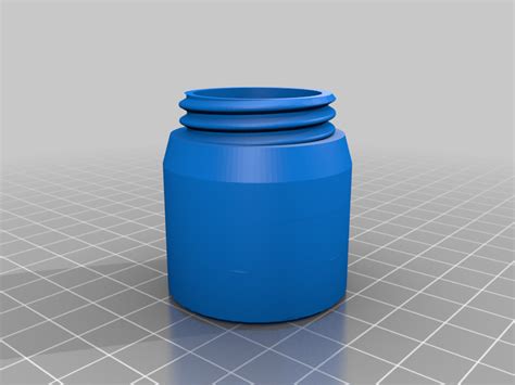 Free 3d File Stackable Jar With Threaded Base・3d Printer Model To Download・cults