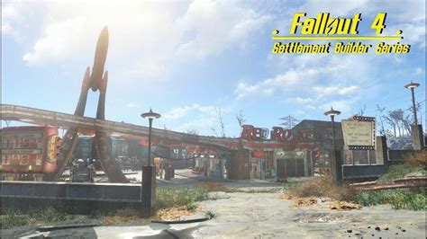 Fallout Settlement Builder Ana S Red Rocket Garage Part Youtube