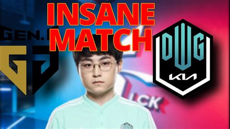 DK Vs GenG Map 3 LCK Spring W8D1 YouTube