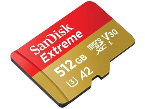 SanDisk 512GB Extreme microSDXC UHS-I/U3 A2 Micro SD Card with Adapter ...