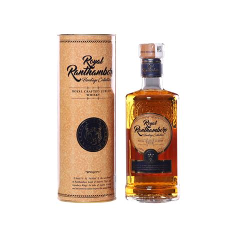 Royal Ranthambore Heritage Collection Royal Crafted Whisky - Grand Gold ...
