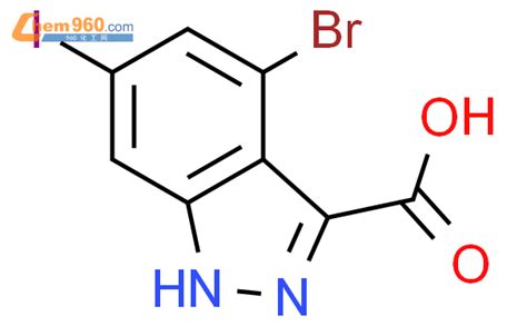 4 BROMO 6 IODO 3 1H INDAZOLE CARBOXYLIC ACIDCAS号887568 55 0 960化工网