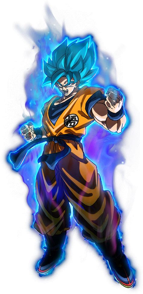 Goku Ssgss Broly Movie 2018 Render Dokkan B By Maxiuchiha22 On Deviantart