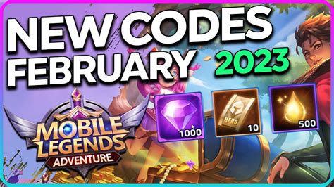 Mobile Legends Codes New ML ADVENTURE CD KEY 2023 YouTube