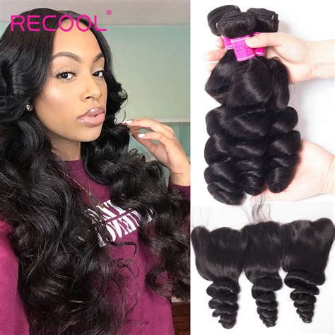 Recool Hair Virgin Human Hair Remy Hair Extensions Brazilian Hair Bundles