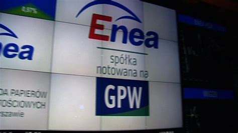 Enea Debiutuje Na Gpw Tvn Biznes