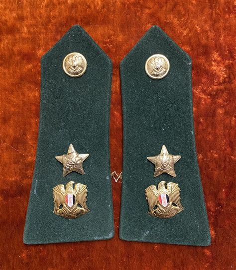 Погоны подполковника армии Сирии - Антикварный магазин "Славная Эпоха"