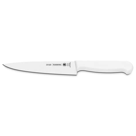 Cuchillo De Carne Cm Mango Blanco Profesional Bazar Del Cocinero