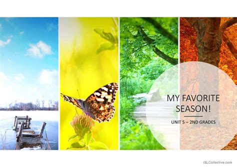 Seasons of The Year - Illustrated Se…: English ESL powerpoints