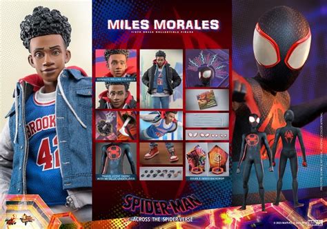 Miles Morales de Homem Aranha Através do Aranhaverso sai pela Hot Toys Universo Marvel 616