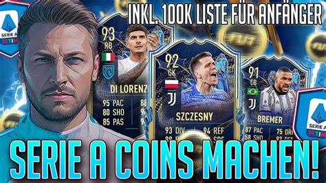 SCHNELL EINFACH COINS SERIE A TOTS LEAKED FREE TRADING TIPPS FIFA