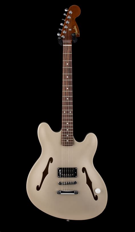 Fender Tom Delonge Starcaster Satin Shoreline Gold