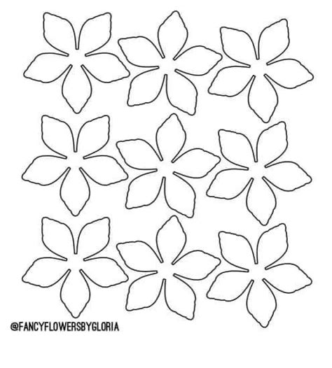 Pin Di Daniela Vasile Su Flower Template Nel