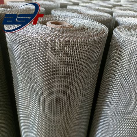 SUS304 SUS316 Plain Weave Twill Weave Dutch Weaving Stainless Steel