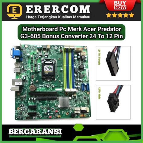 Jual Motherboard Mobo Mainboard Pc Acer Predator G Socket Ada