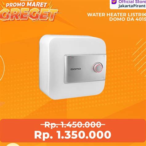 Jual Domo Water Heater Da Liter Shopee Indonesia