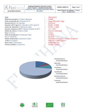 Fillable Online Florial Co JE INTERNATIONAL ENREGISTREMENT DES