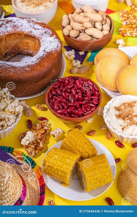 Festa Junina Summer Festival Food Stock Photo - Image of brazilian, brazil: 275646436