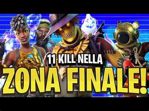 11 KILL NELLA ZONA FINALE VITTORIA REALE INCREDIBILE Fortnite Battle