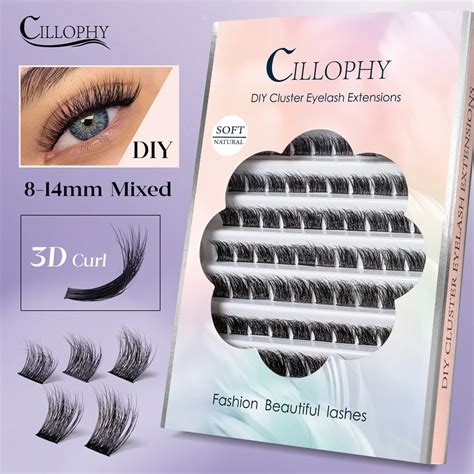 Lash Clusters Mm Diy Eyelash Extensions Pcs Natural Look