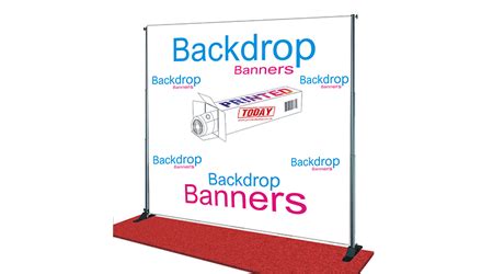 Backdrop Banner Printing - Discounts upto 25% off - Printed Today