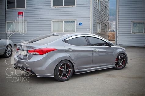 Тюнинг Hyundai Elantra sedan 2011, фото тюнинга Хендай Элантра
