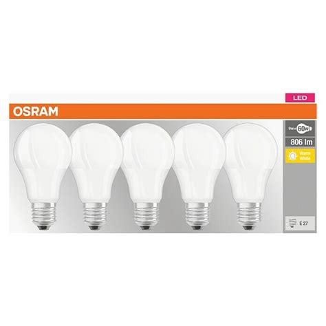 Osram Ledlamp Base Classic A E Niet Dimbaar Warm Wit Lm W