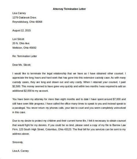 Free Termination Letter Template 15 Free Word Documents Download Free And Premium Templates