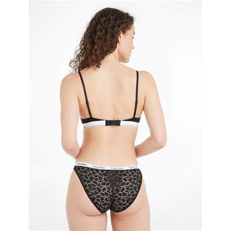 Calvin Klein Caros Lace Bikini Briefs Hipster Briefs Sportsdirect