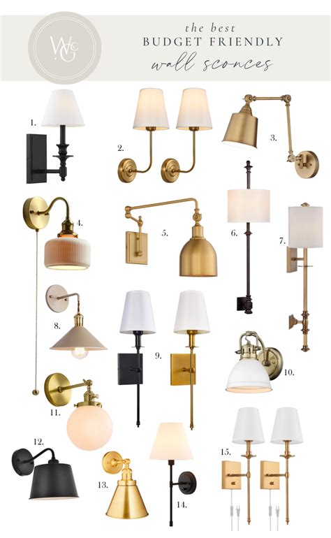 Budget Friendly Wall Sconce Options Wall Sconces Living Room Sconces