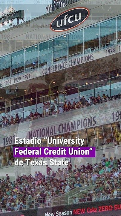 Estadio University Federal Credit Union” De Texas State Noticias