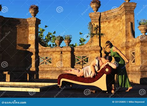 Samson And Delilah Royalty Free Stock Photo - Image: 33135805