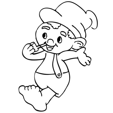 Saci Perere Desenho Para Colorir - 10