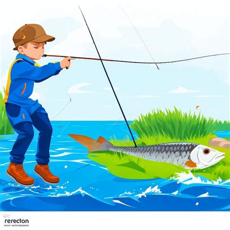 Premium AI Image | Fisherman