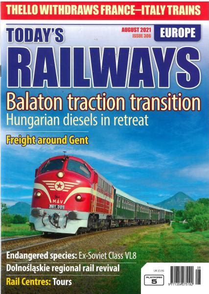 Todays Railways Europe Magazine Subscription