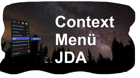 Context Menü JDA JAVA NoPro200 YouTube