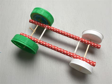 how to build rubber band car