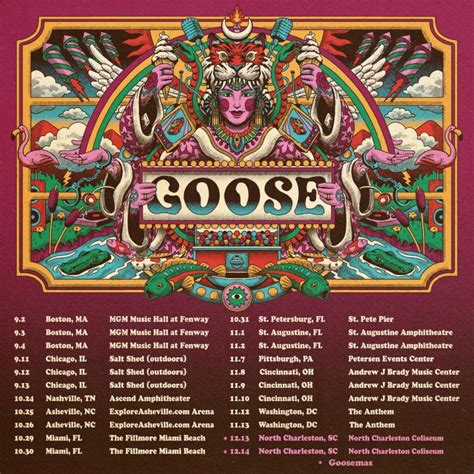 Goose Announce Goosemas 2024 Expand Fall Tour