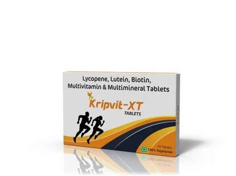 KRIPVIT-XT 100% VEG Tablet at ₹ 150/unit | Vitamins & Mineral ...
