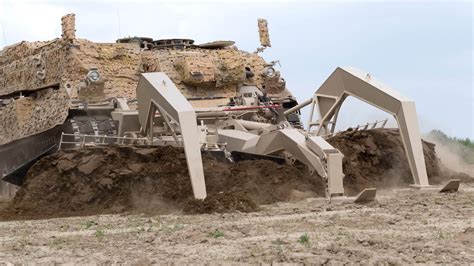 This Massive Armored Vehicle Is Designed To Plow Through Mines