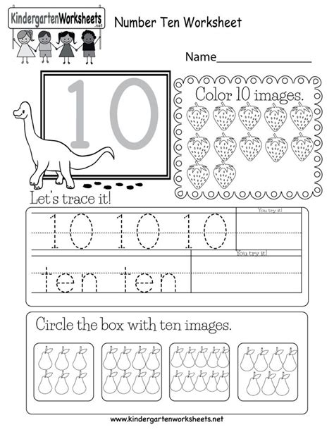 A Worksheet With Numbers And Pictures To Help Students Learn How To