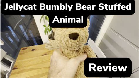 Jellycat Bumbly Bear Stuffed Animal Review Youtube