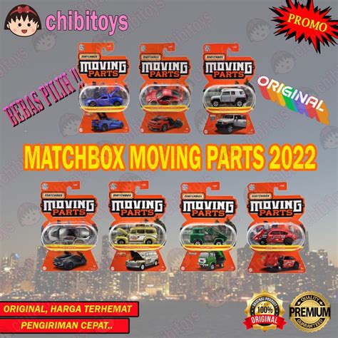 Jual MATCHBOX MOVING PARTS 2022 TOYOTA FJ CRUISER 1950 CHEVY SUBURBAN