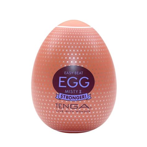 Tenga Easy Beat Egg Misty Ii Stronger Jednorazowy Masturbator W