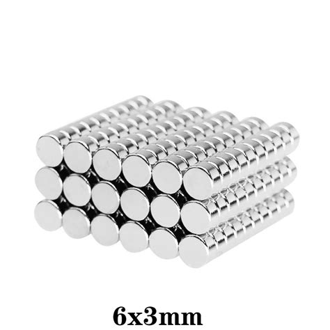 20800pcs 6x3 Mm Disc Bulk Sheet Neodymium Magnet 6mmx3mm Small Round