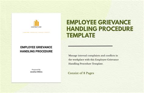 IT Employee Grievance Procedure Template - Download in Word, Google